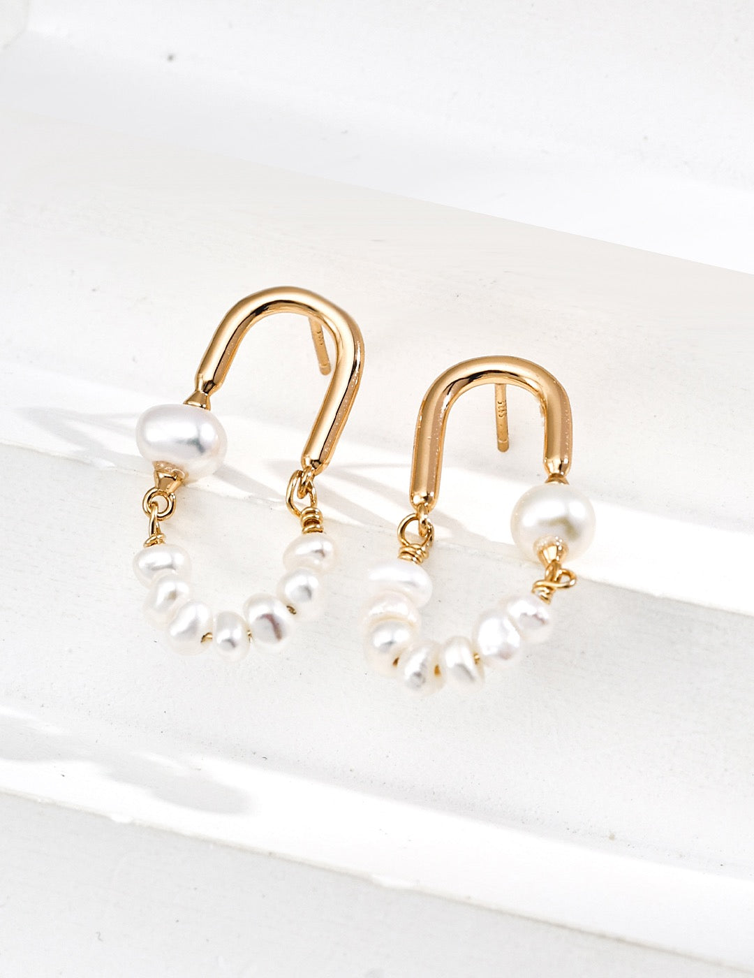 Timeless Elegance Minimalist Pearl Earrings
